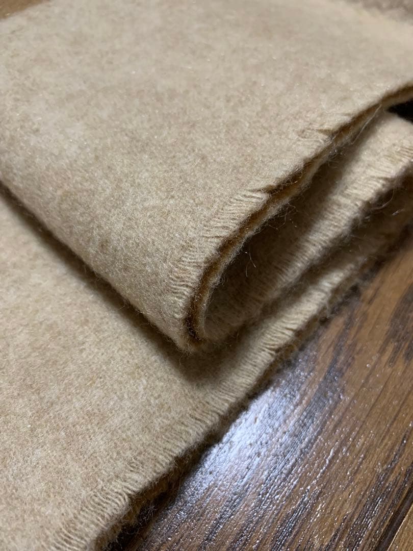 にょん　未使用級 ルイ ヴィトン エシャルプ バローダ カシミヤ100%