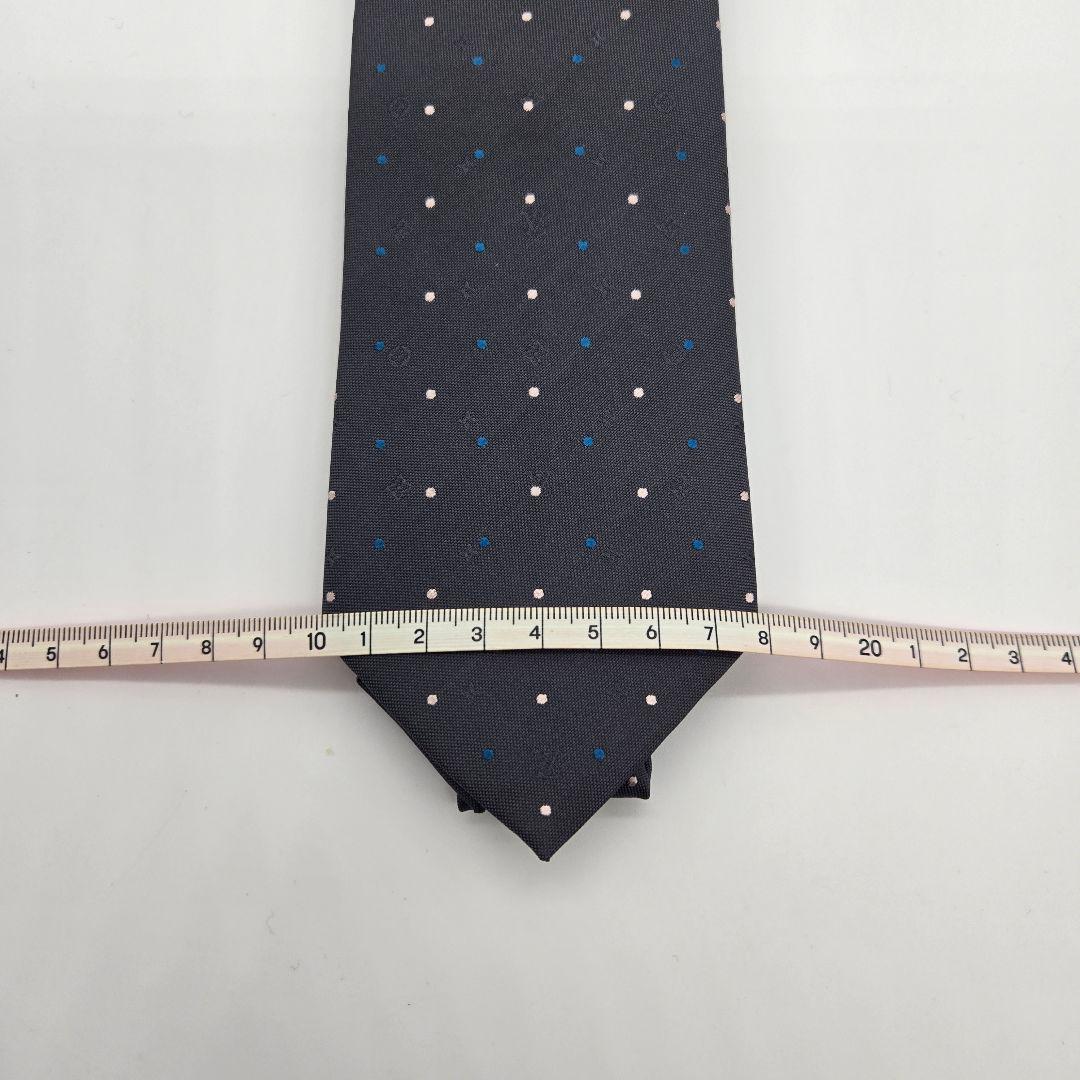 【未使用】LOUIS VUITTON ルイヴィトン ドット柄 ネクタイ シルク
