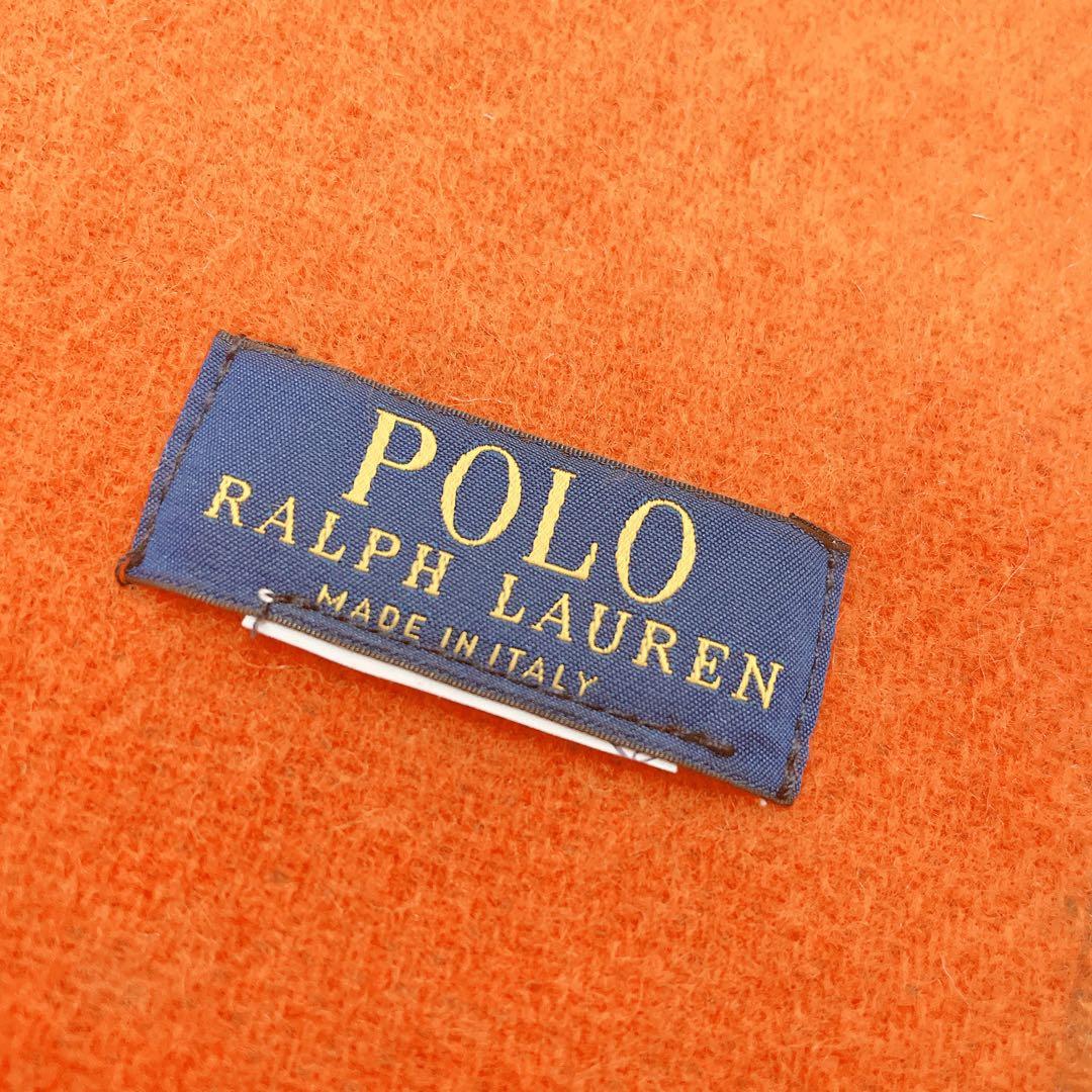 【新品】ポロ　ラルフローレン　マフラー　リバーシブル　メンズ