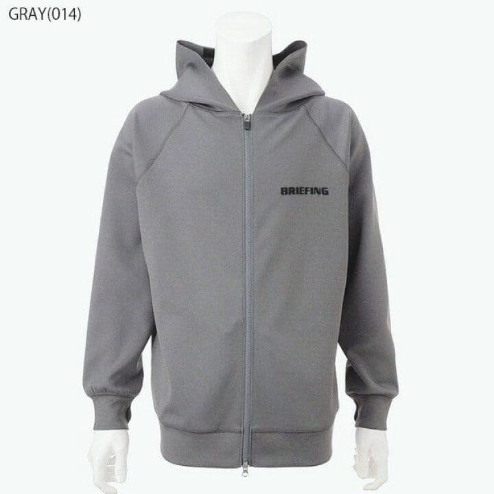 BRIEFING フード付きグレージャケット