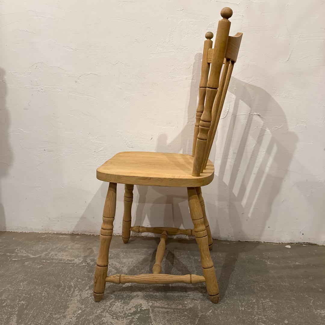 ヴィンテージ　ダイニングチェア　カフェチェア　剥離