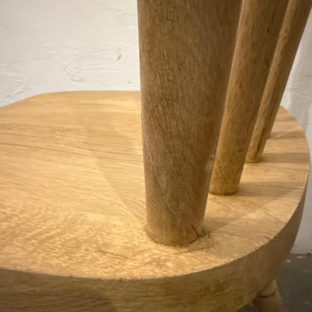 ヴィンテージ　ダイニングチェア　カフェチェア　剥離