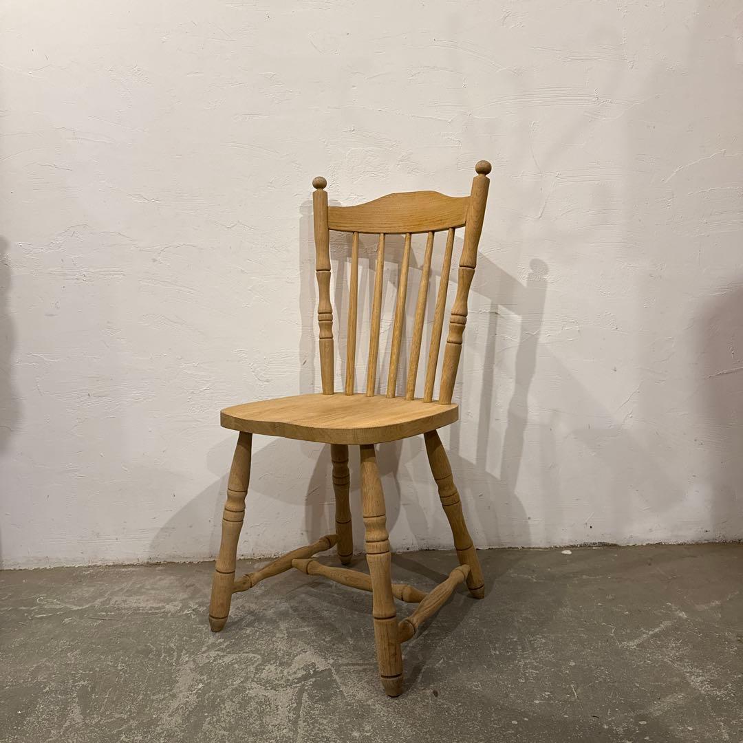 ヴィンテージ　ダイニングチェア　カフェチェア　剥離