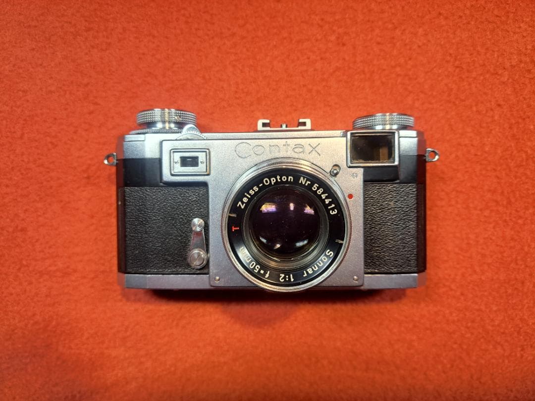 Contax IIa + Sonnar 50mm F2 T 簡易点検・整備済