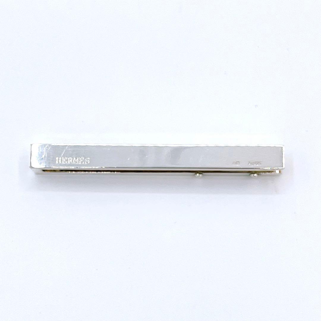 エルメス HERMES ネクタイピン　シルバー　AG925 ネクタイ　ブランド
