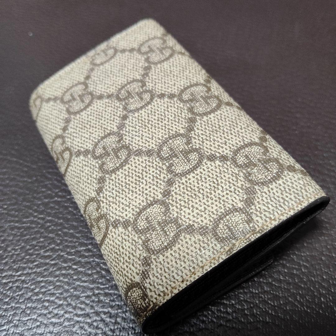 《未使用》Gucci　グッチ　チャーム　GGパターン　モノグラム　キーケース