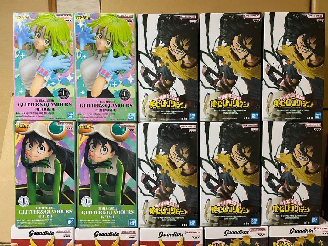 ヒロアカ　フィギュア　20個セット オールマイト　緑谷出久　葉隠透　蛙吹梅雨