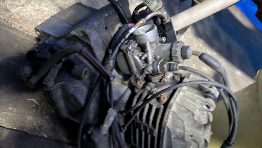 カワサキ ar50実働エンジン