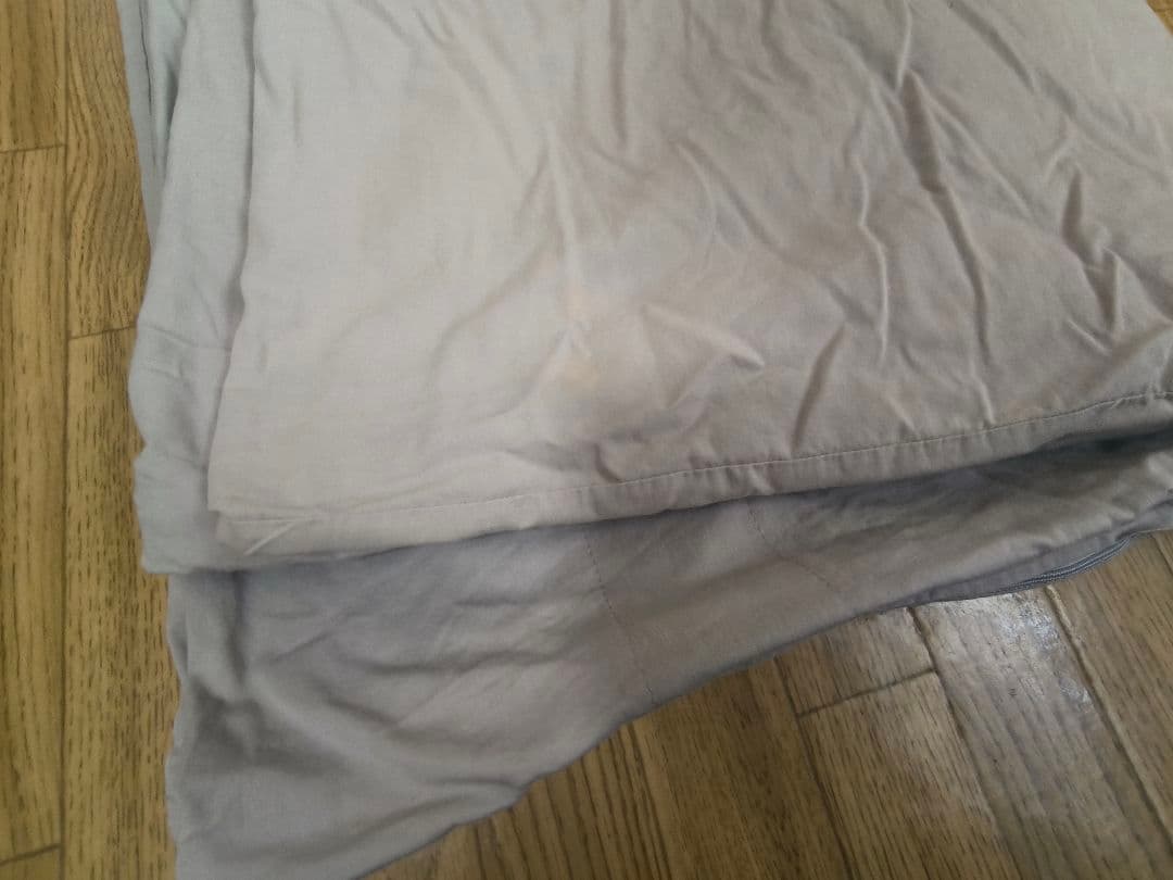 ニトリ 2枚合わせ羽毛布団　ダブル(ULT-i D)　【カバー付き】