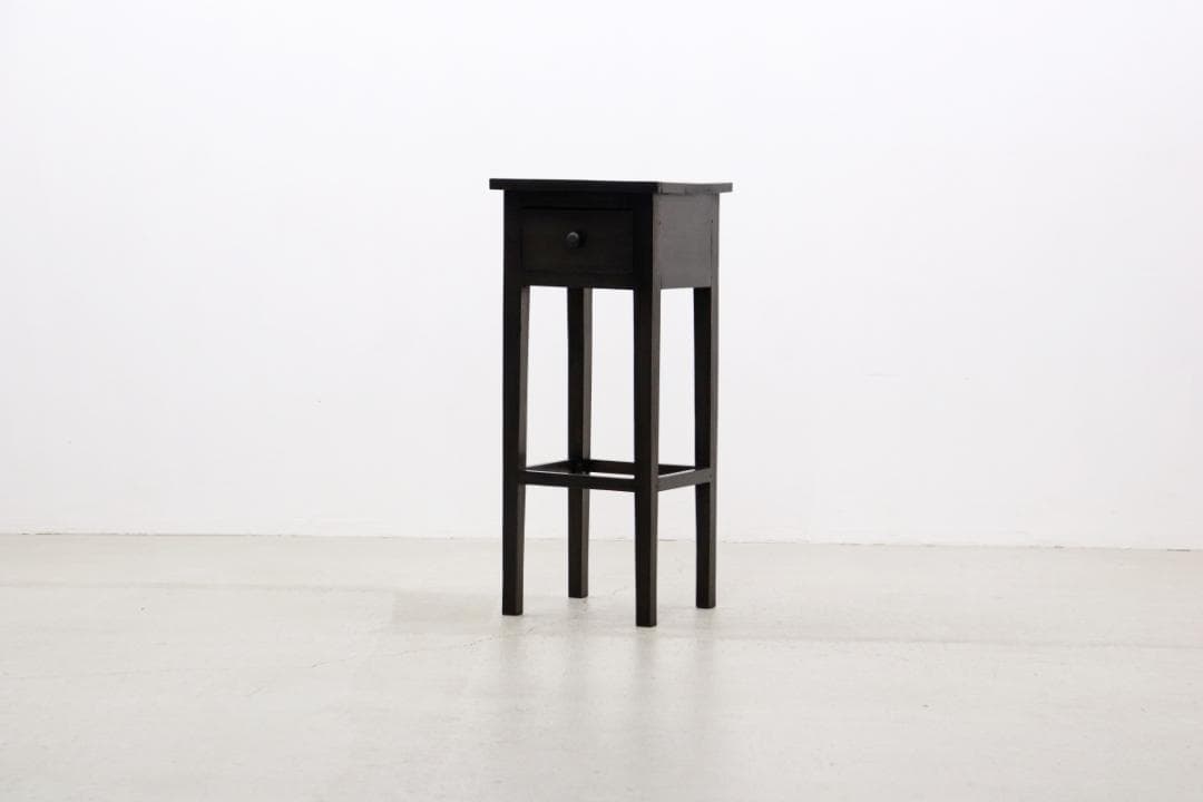 無垢材 花台 展示台 サイドテーブル コンソール クラシカル ヴィンテージ