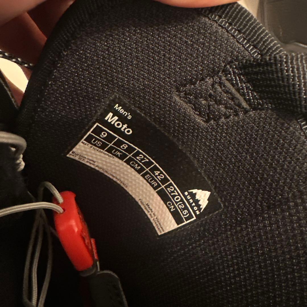 バートン　burton moto スノーボードブーツ ブラック27cm