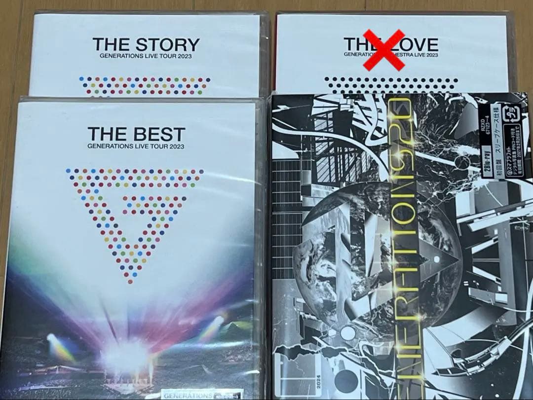 ミュージック GENERATIONS LIVE DVD