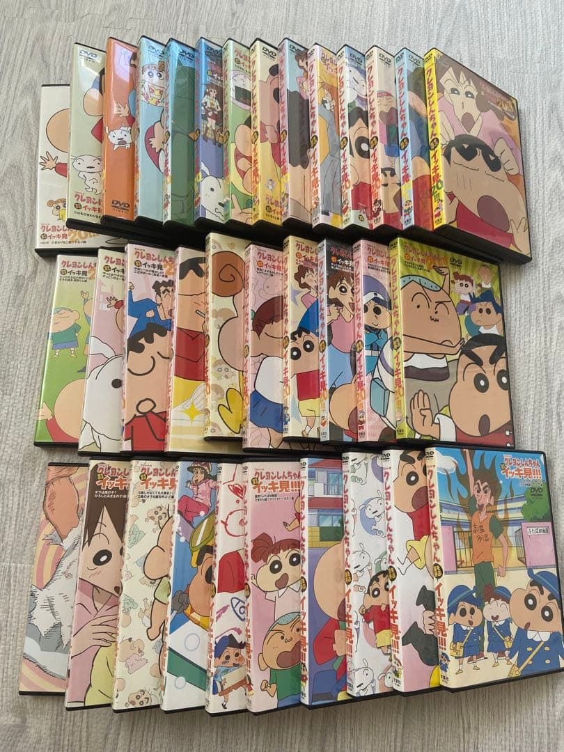 クレヨンしんちゃん DVD 34巻セット売り　転売可　SALE中〜
