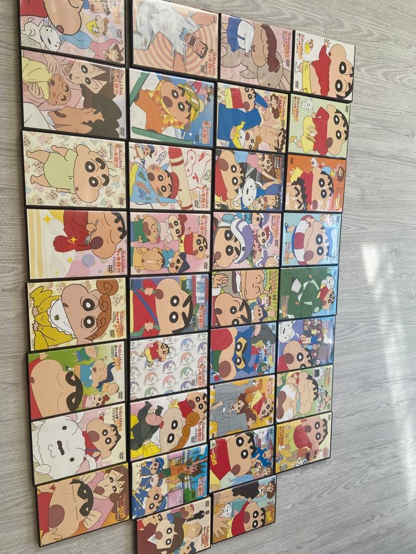 クレヨンしんちゃん DVD 34巻セット売り　転売可　SALE中〜