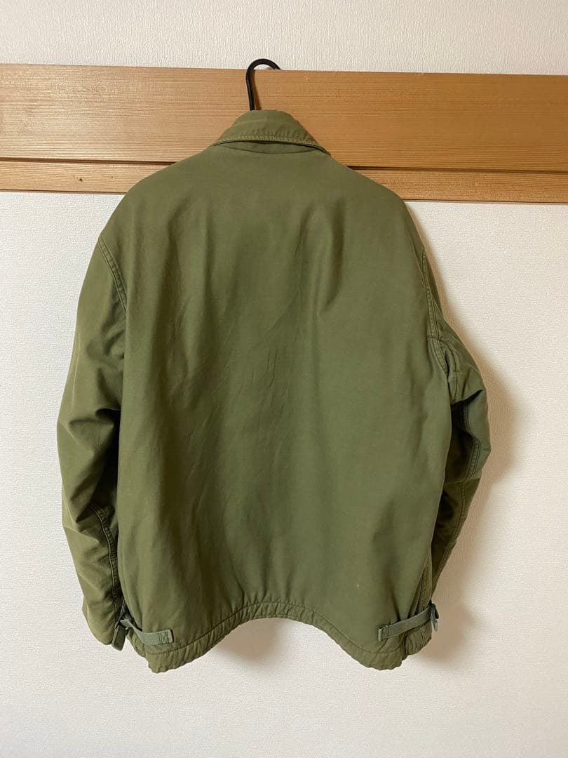 vintage US NAVY A-2ミリタリージャケット 74s Lサイズ