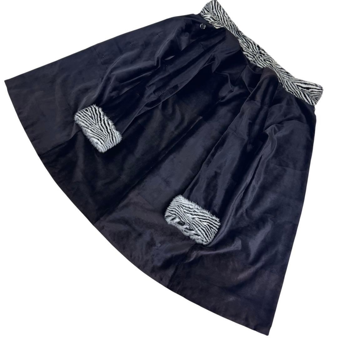 総丈112cm ミンク シェアード 染め ファーコート 本毛皮 なめし柔らか