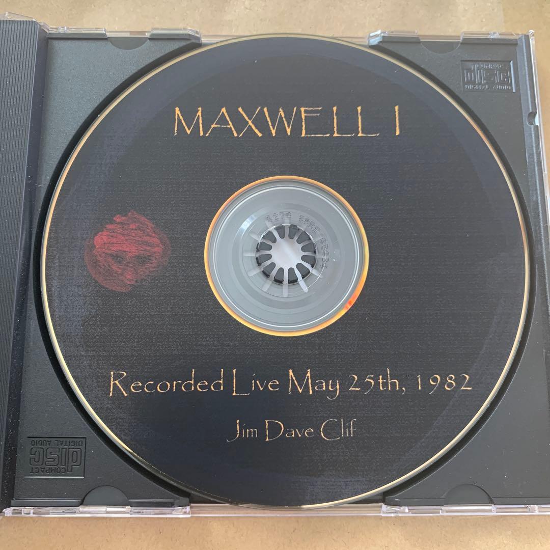Maxwell 1 Jim, Dave & Cliff Burton CDr盤