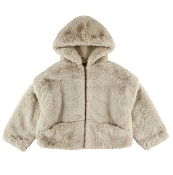 新品未試着ALEXIA STAM Hooded Eco Fur Jacket
