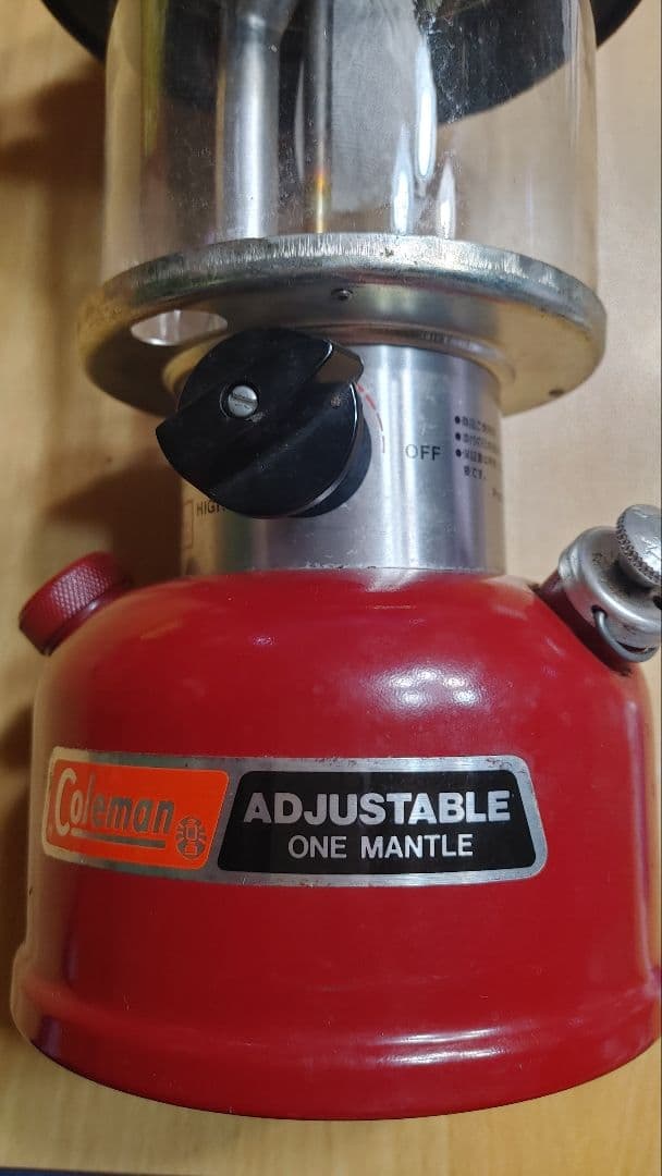 Colemanランタンレッド1989年8月USA