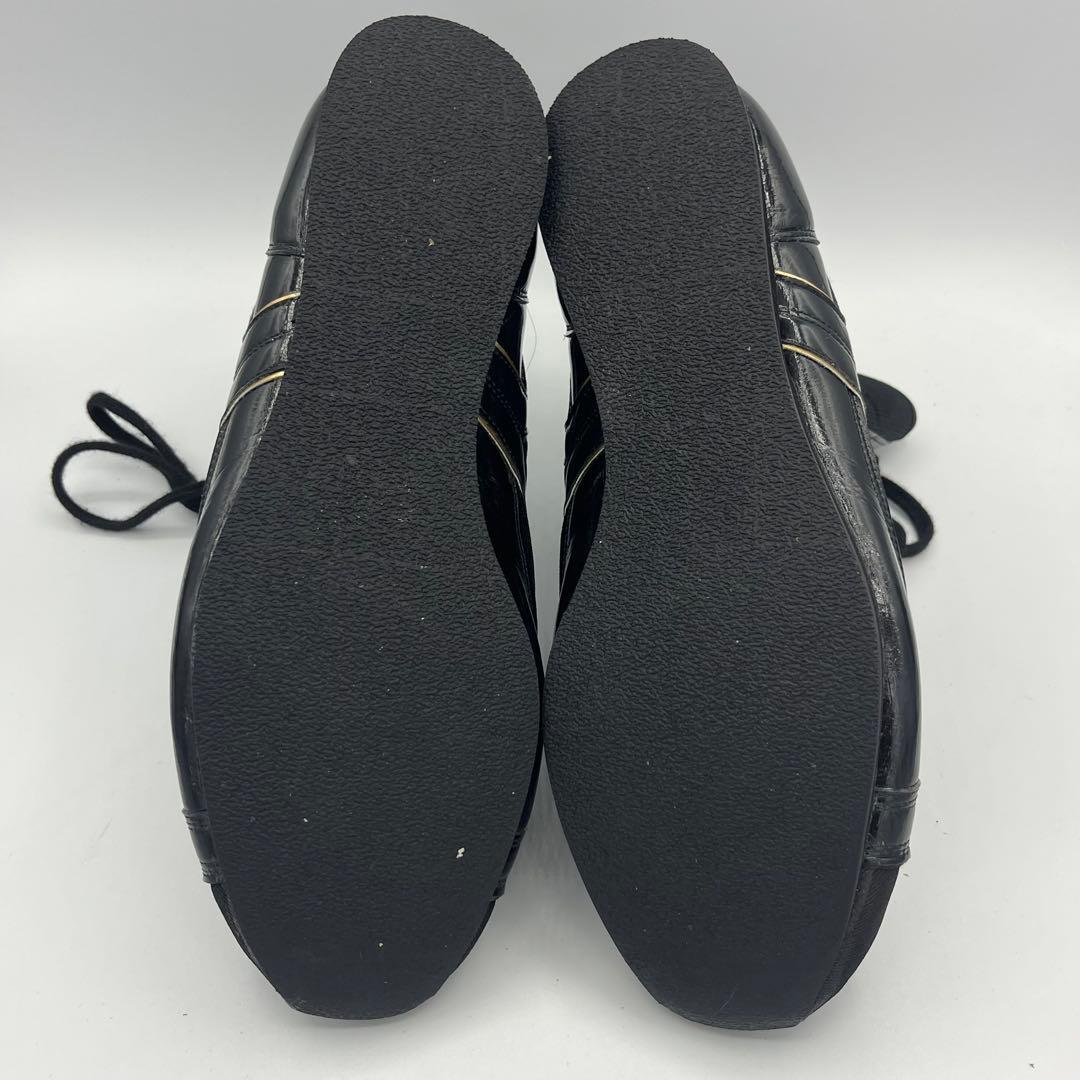 ミズノ ボクシングシューズ ブラック×ゴールド　サイズ