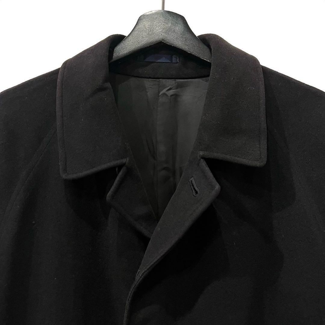 old Paul Stuart ラムウールカシミヤ混ロングコート 名作 初期