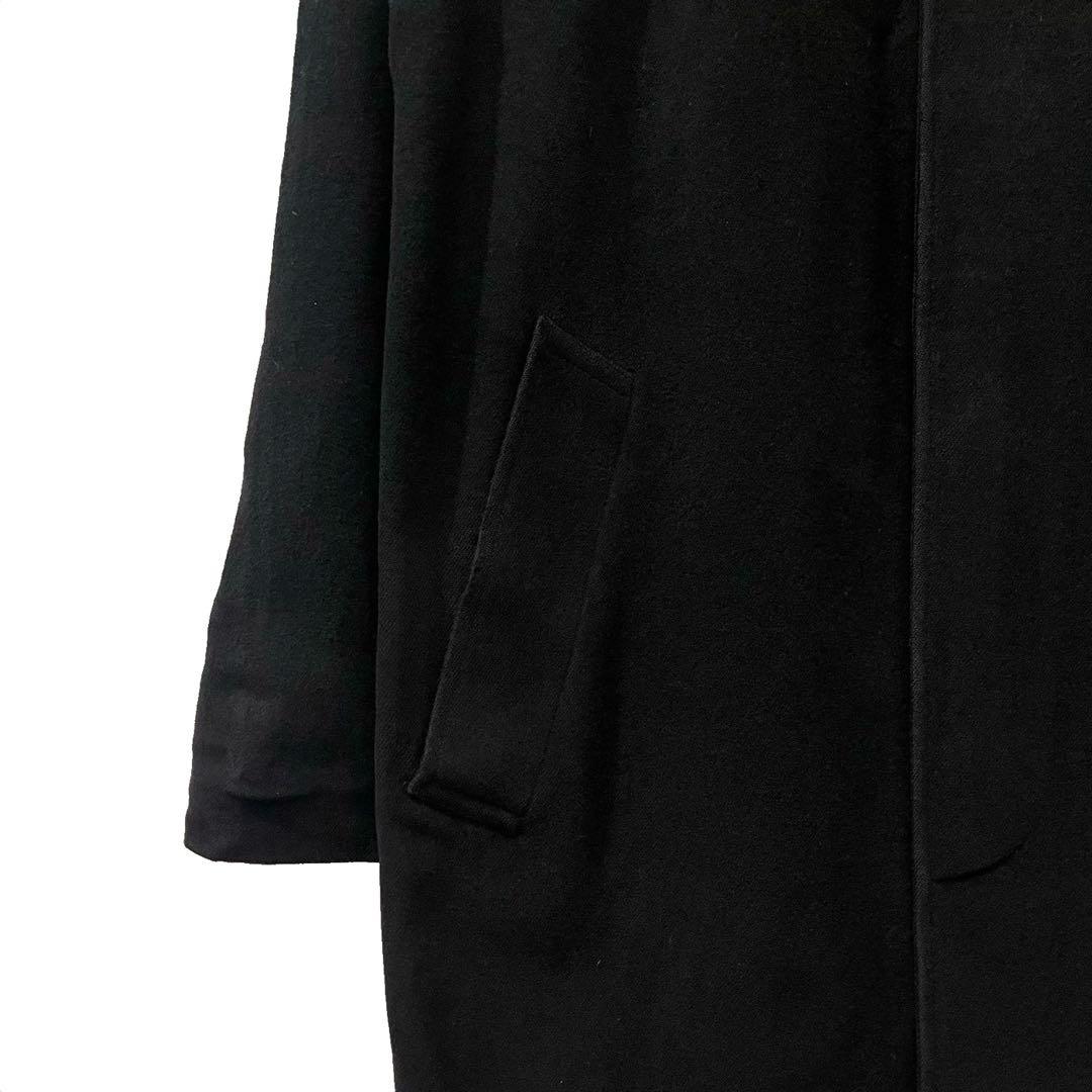 old Paul Stuart ラムウールカシミヤ混ロングコート 名作 初期