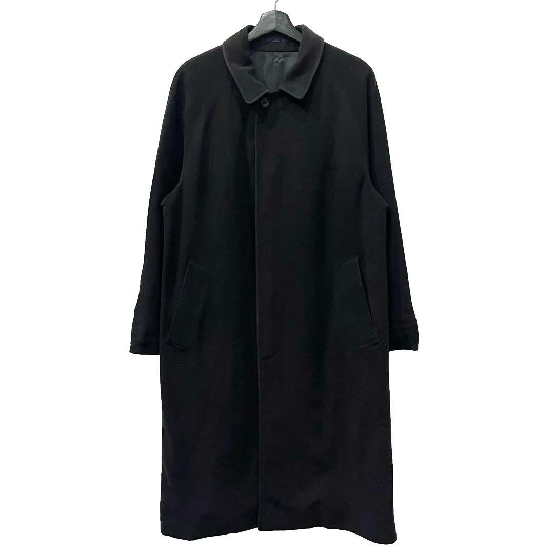 old Paul Stuart ラムウールカシミヤ混ロングコート 名作 初期