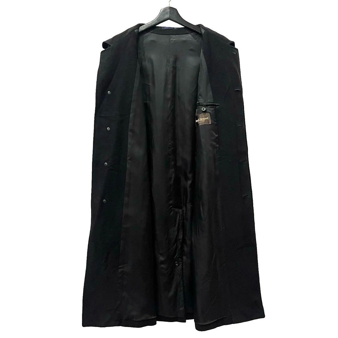 old Paul Stuart ラムウールカシミヤ混ロングコート 名作 初期