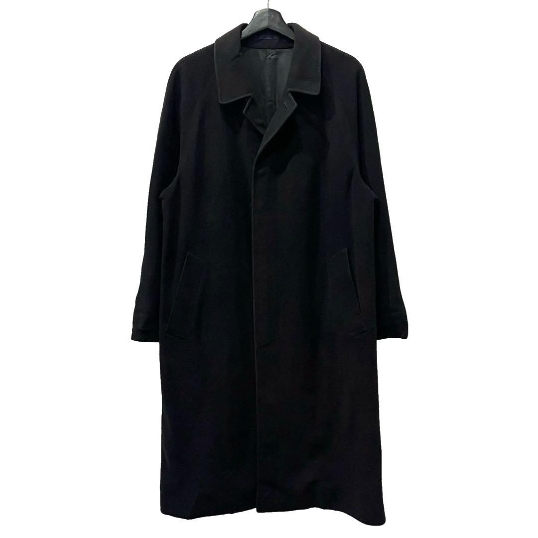 old Paul Stuart ラムウールカシミヤ混ロングコート 名作 初期