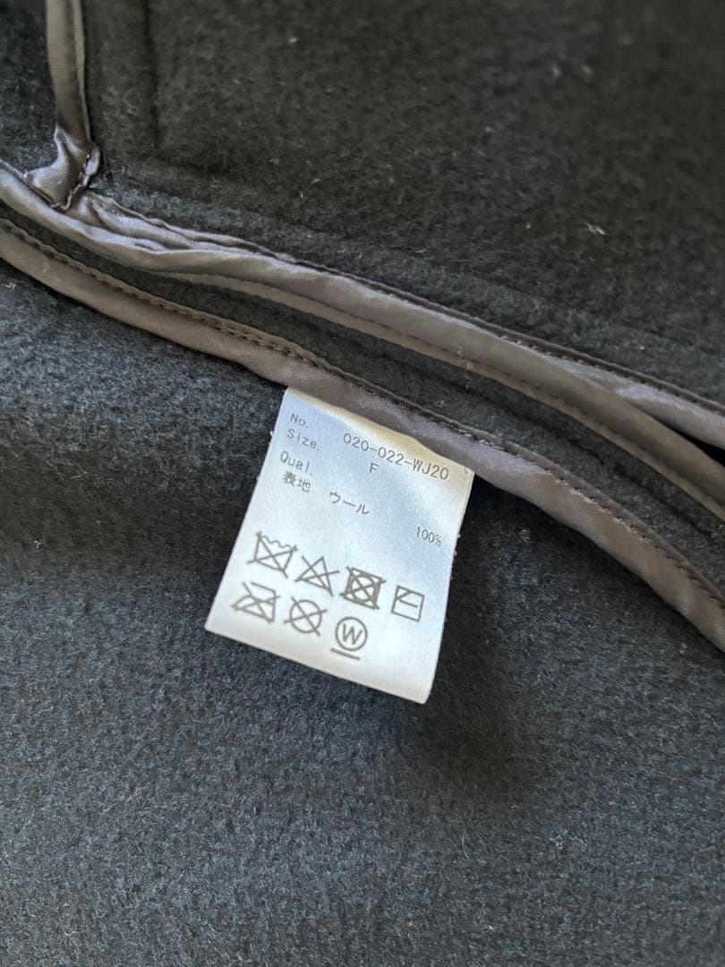 s*☆様 IIROT イロット　ウールビーバーブレザー　コート　ジャケット　ブラ