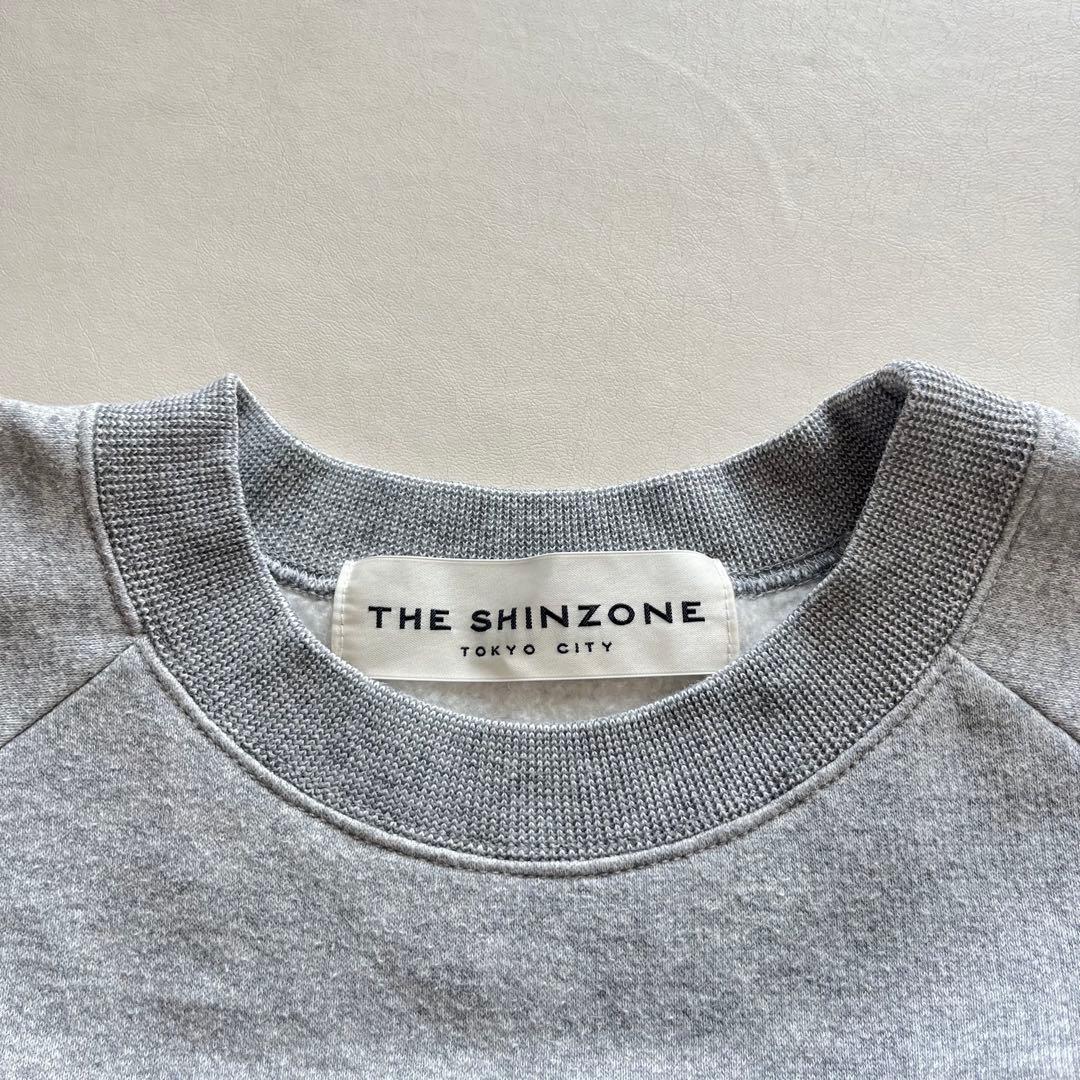 【美品】シンゾーン　COMMON SWEATSHIRT GRAY 定番品
