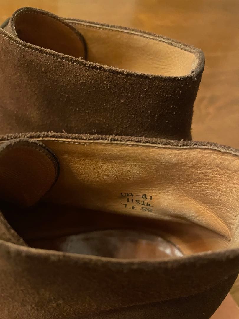 ソブリン(ユナイテッドアローズ)別注　エドワードグリーン　チャッカブーツ