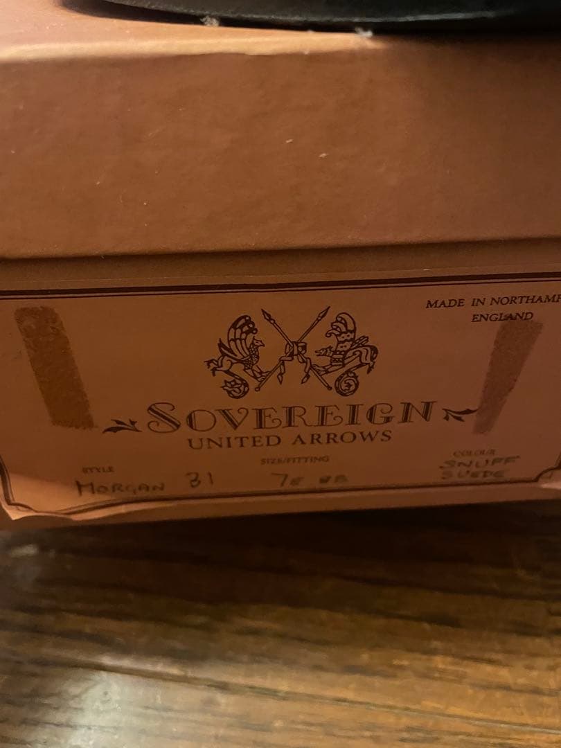 ソブリン(ユナイテッドアローズ)別注　エドワードグリーン　チャッカブーツ