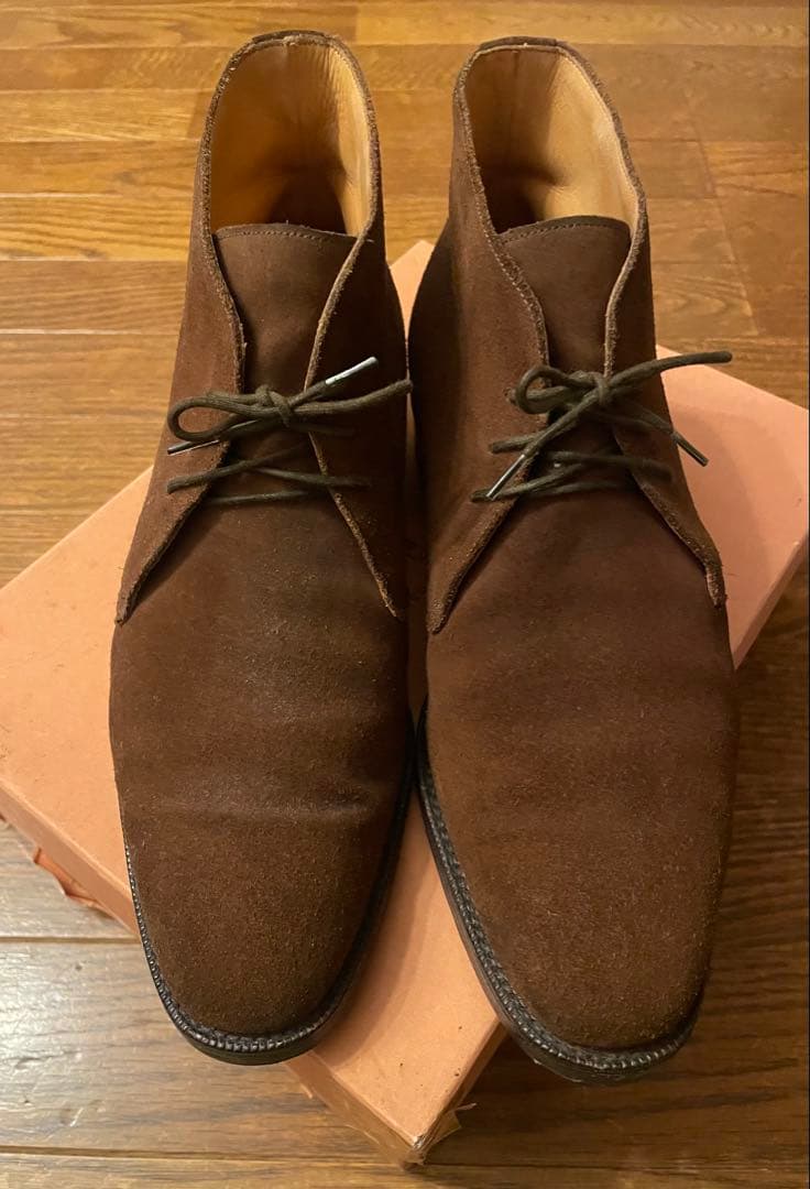 ソブリン(ユナイテッドアローズ)別注　エドワードグリーン　チャッカブーツ