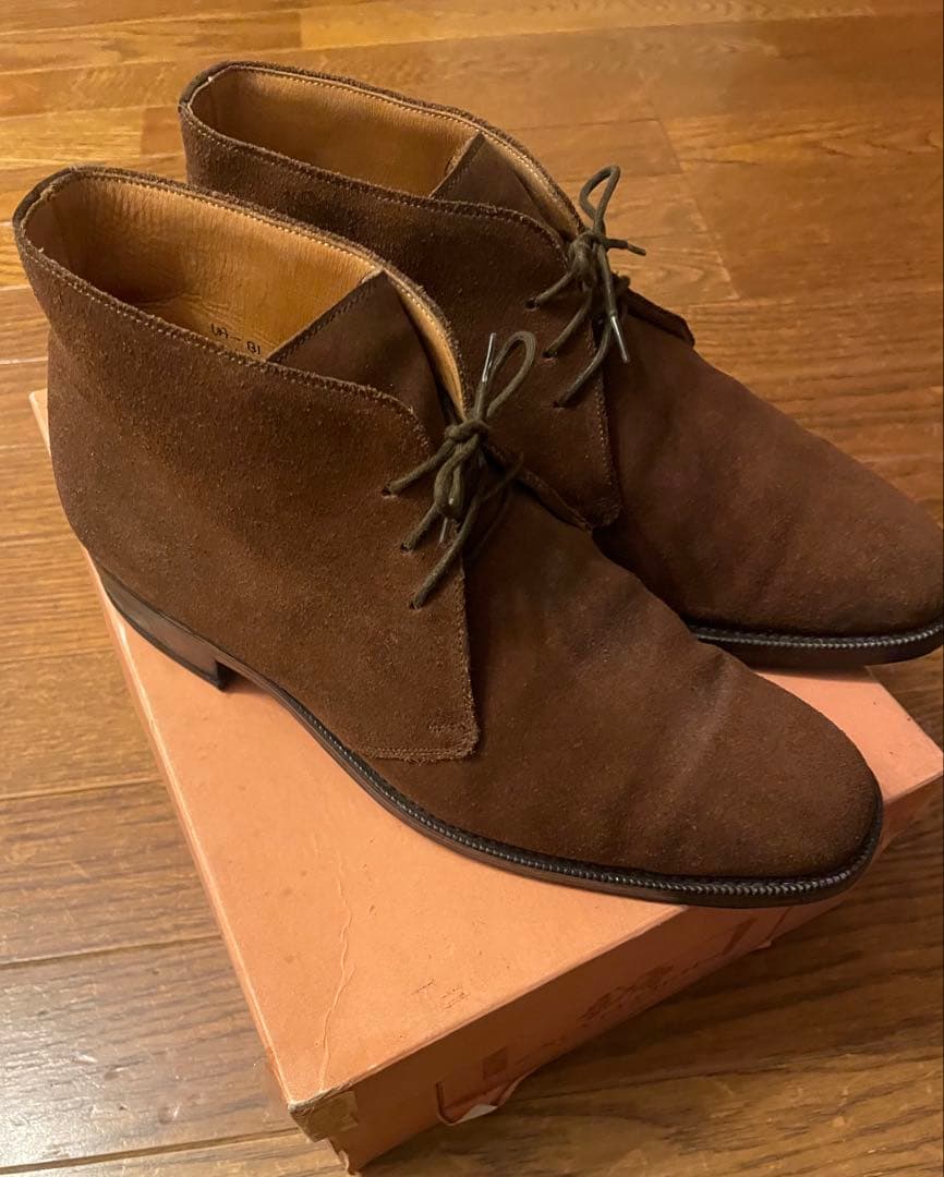 ソブリン(ユナイテッドアローズ)別注　エドワードグリーン　チャッカブーツ