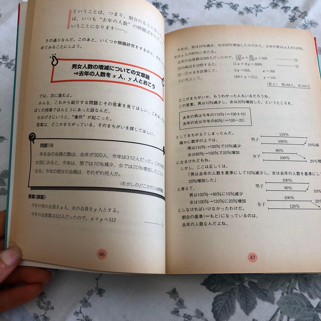 ニガテな方程式の文章題がドンドンわかる