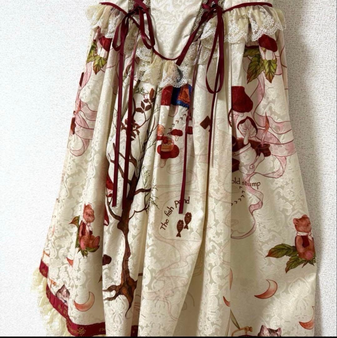 lolitimes Traveling Cat アンティーク ジャンパースカート