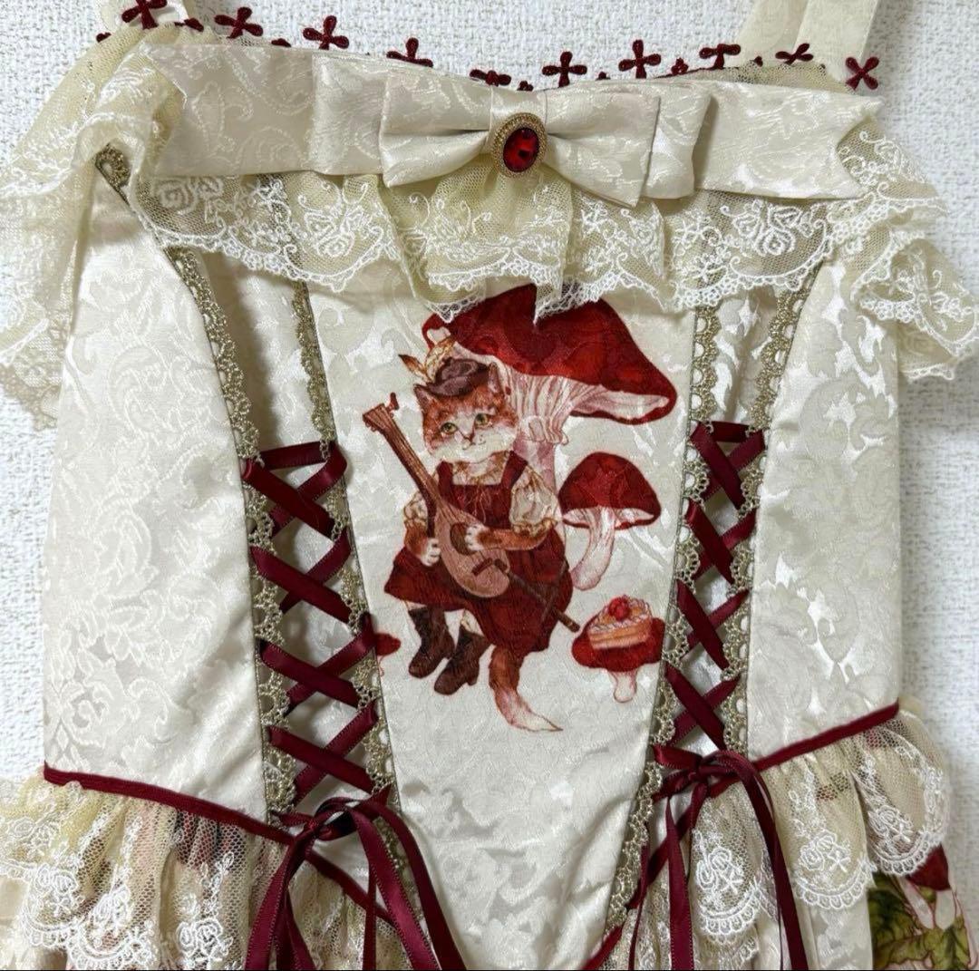lolitimes Traveling Cat アンティーク ジャンパースカート