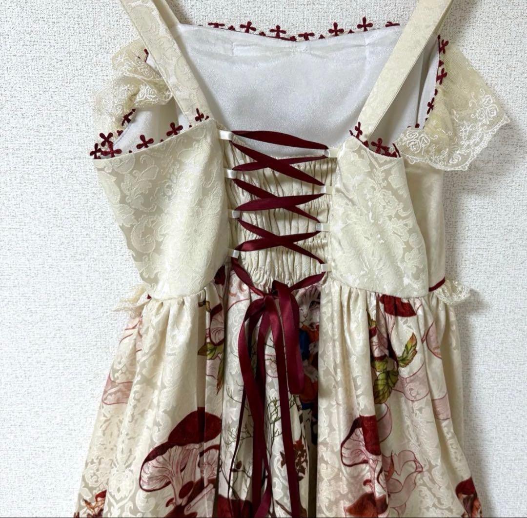 lolitimes Traveling Cat アンティーク ジャンパースカート