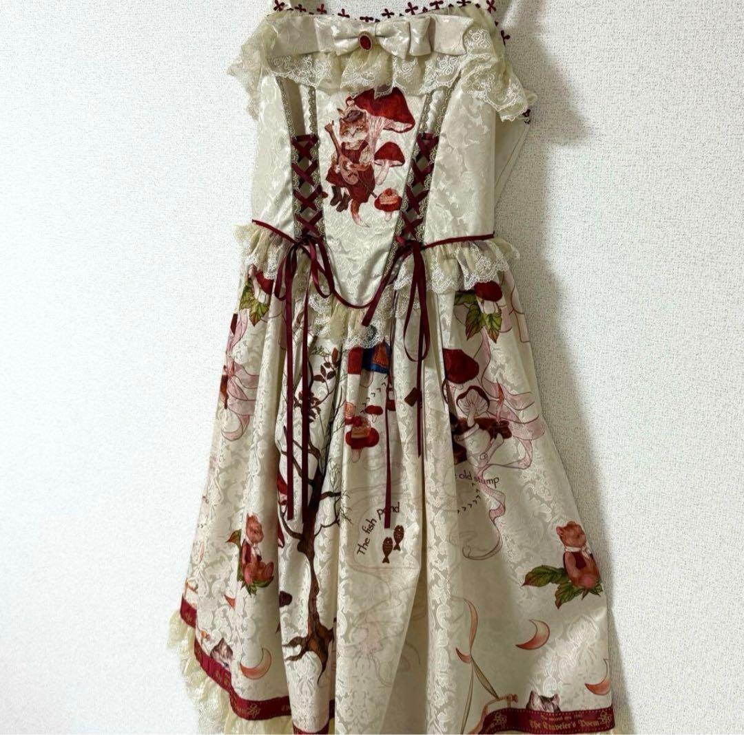 lolitimes Traveling Cat アンティーク ジャンパースカート