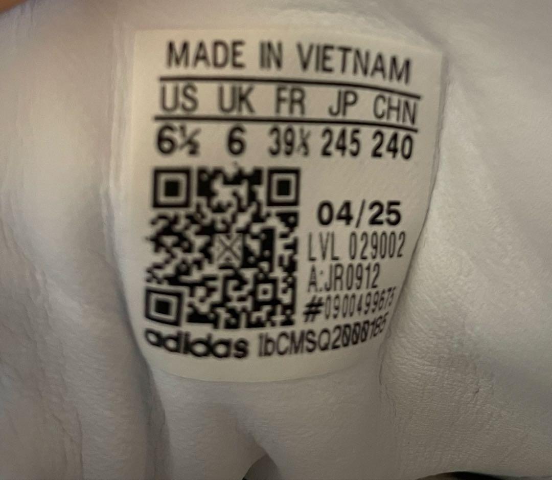 adidas サンバSAMBA OG B75806 ベージュ24.5㎝