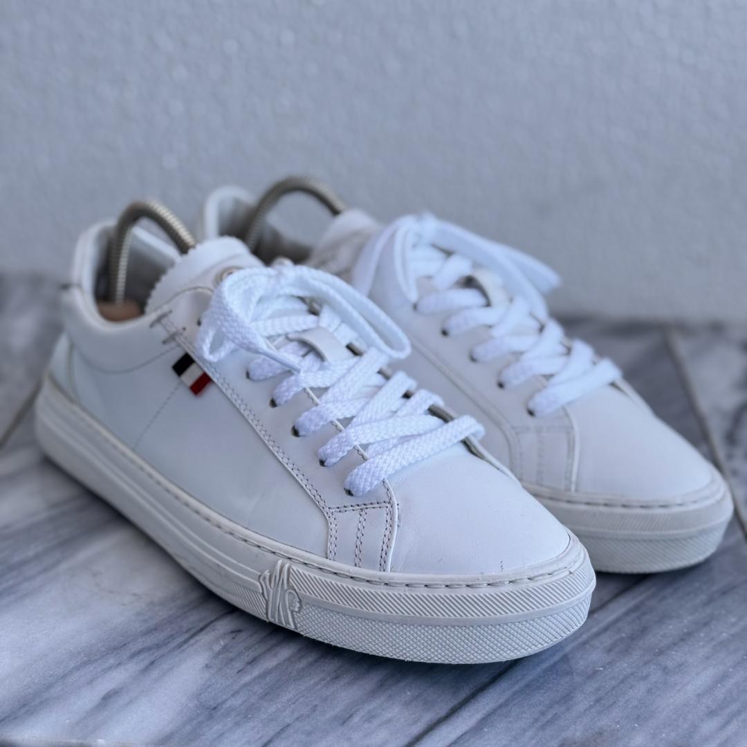 MONCLER ホワイト スニーカー 38