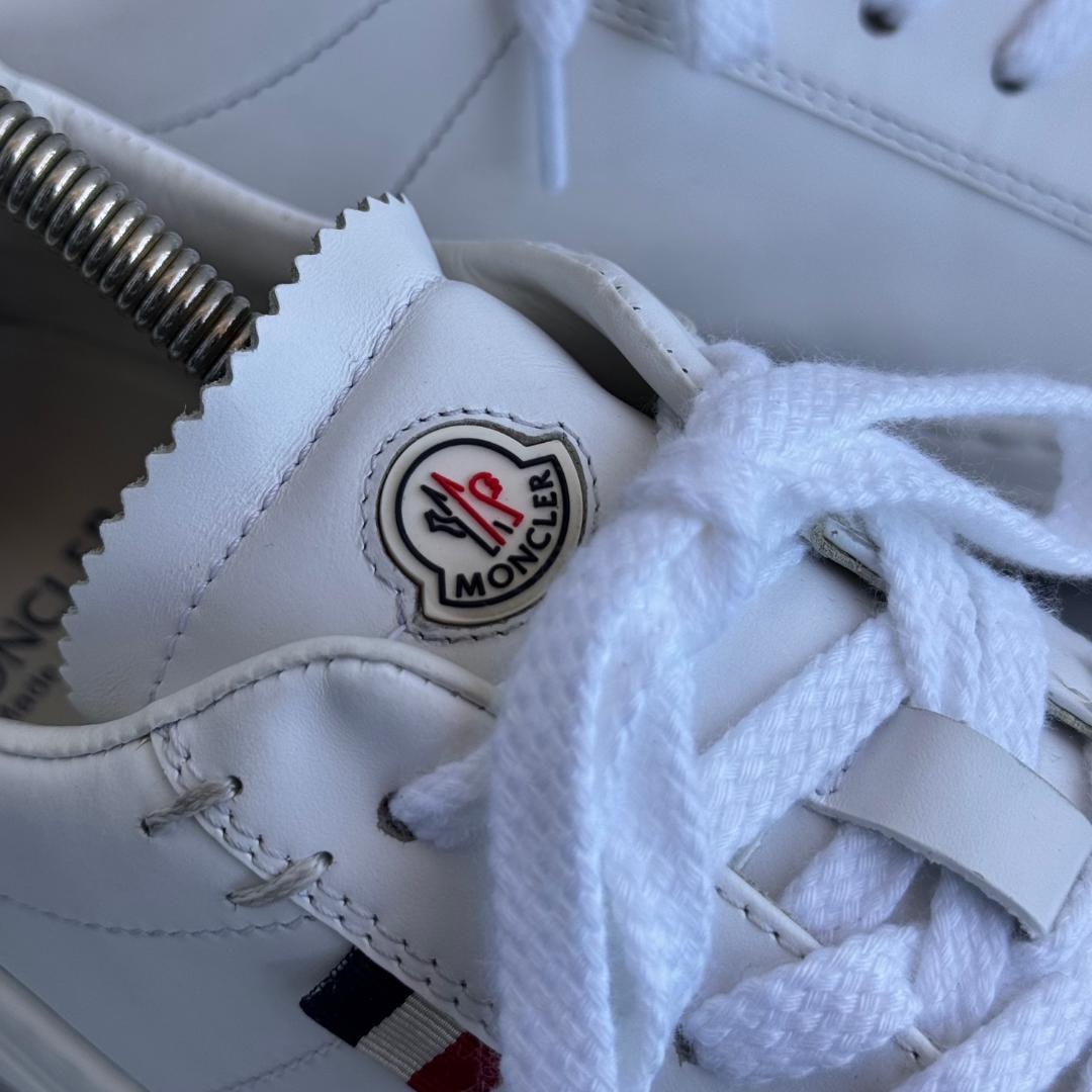 MONCLER ホワイト スニーカー 38