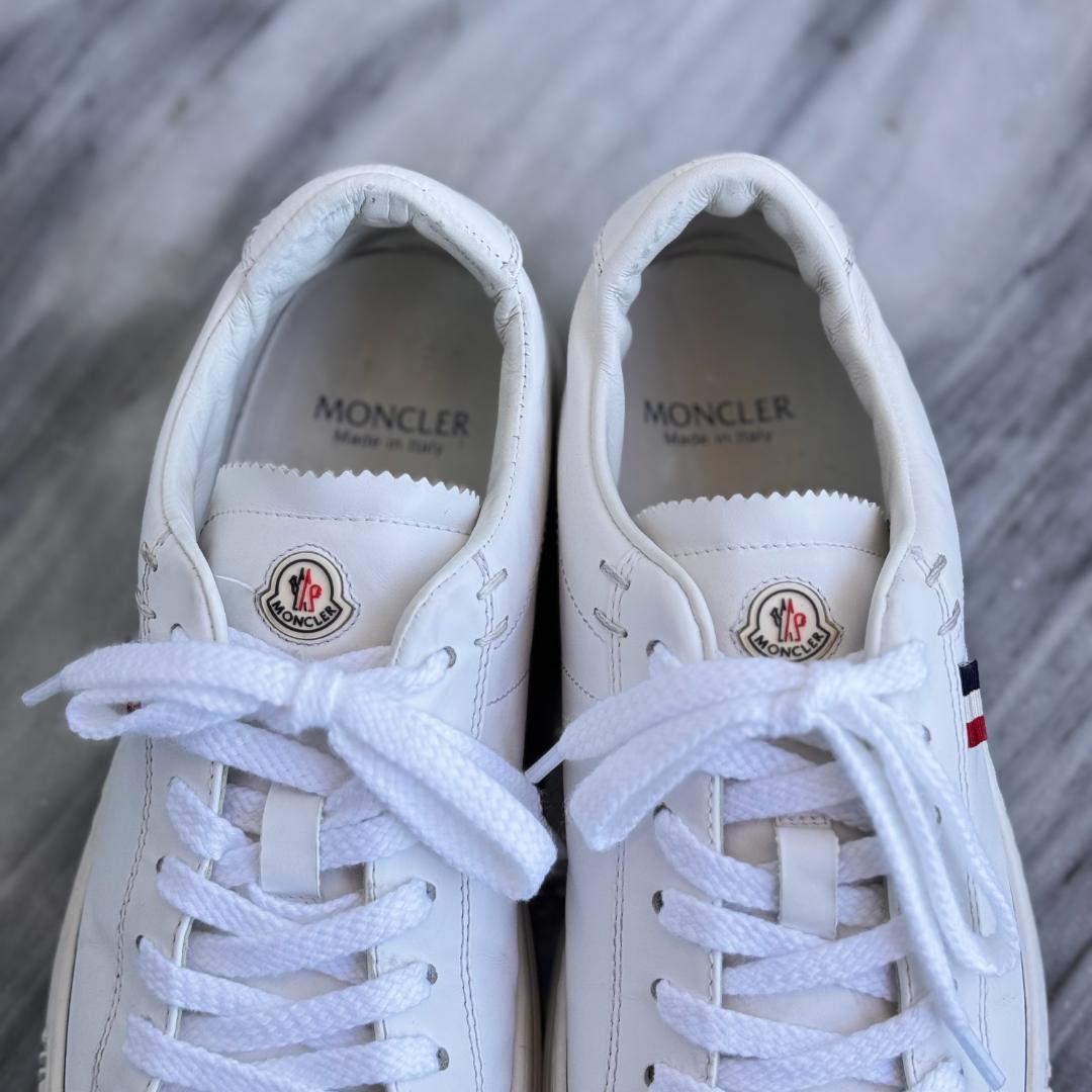 MONCLER ホワイト スニーカー 38