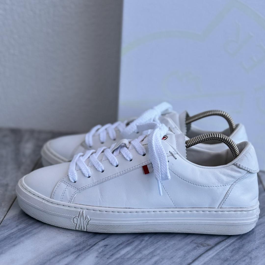 MONCLER ホワイト スニーカー 38