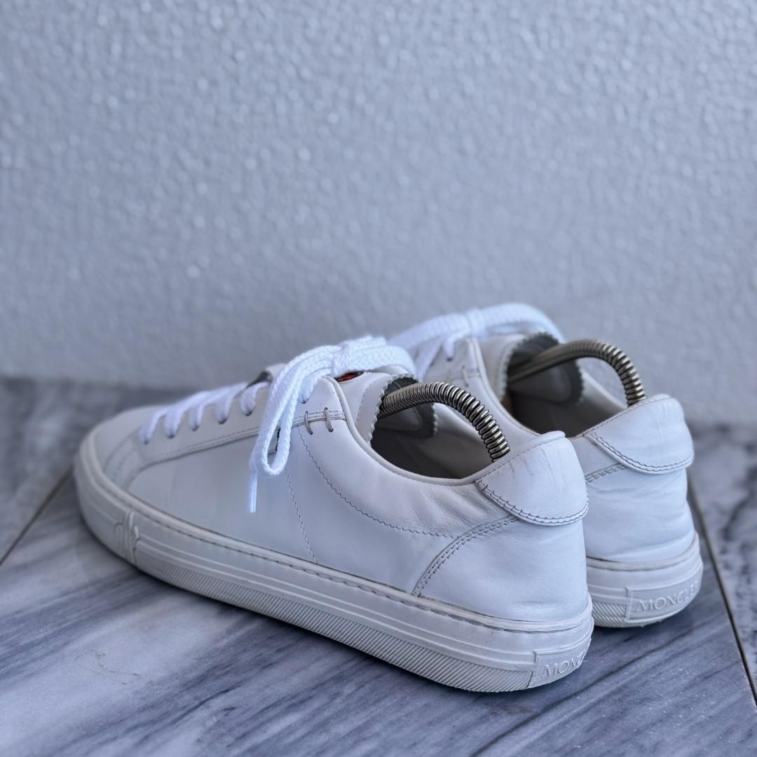 MONCLER ホワイト スニーカー 38