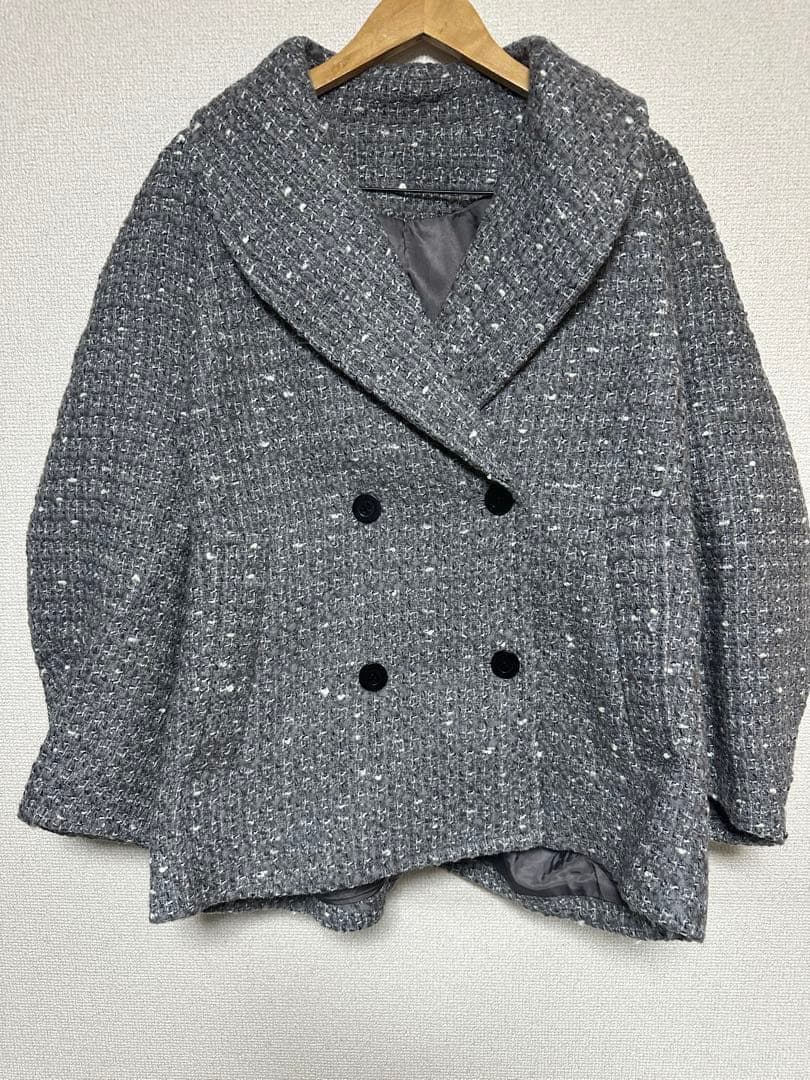 CLANEMINAMI TANAKA×CLANE OVER TWEED COAT