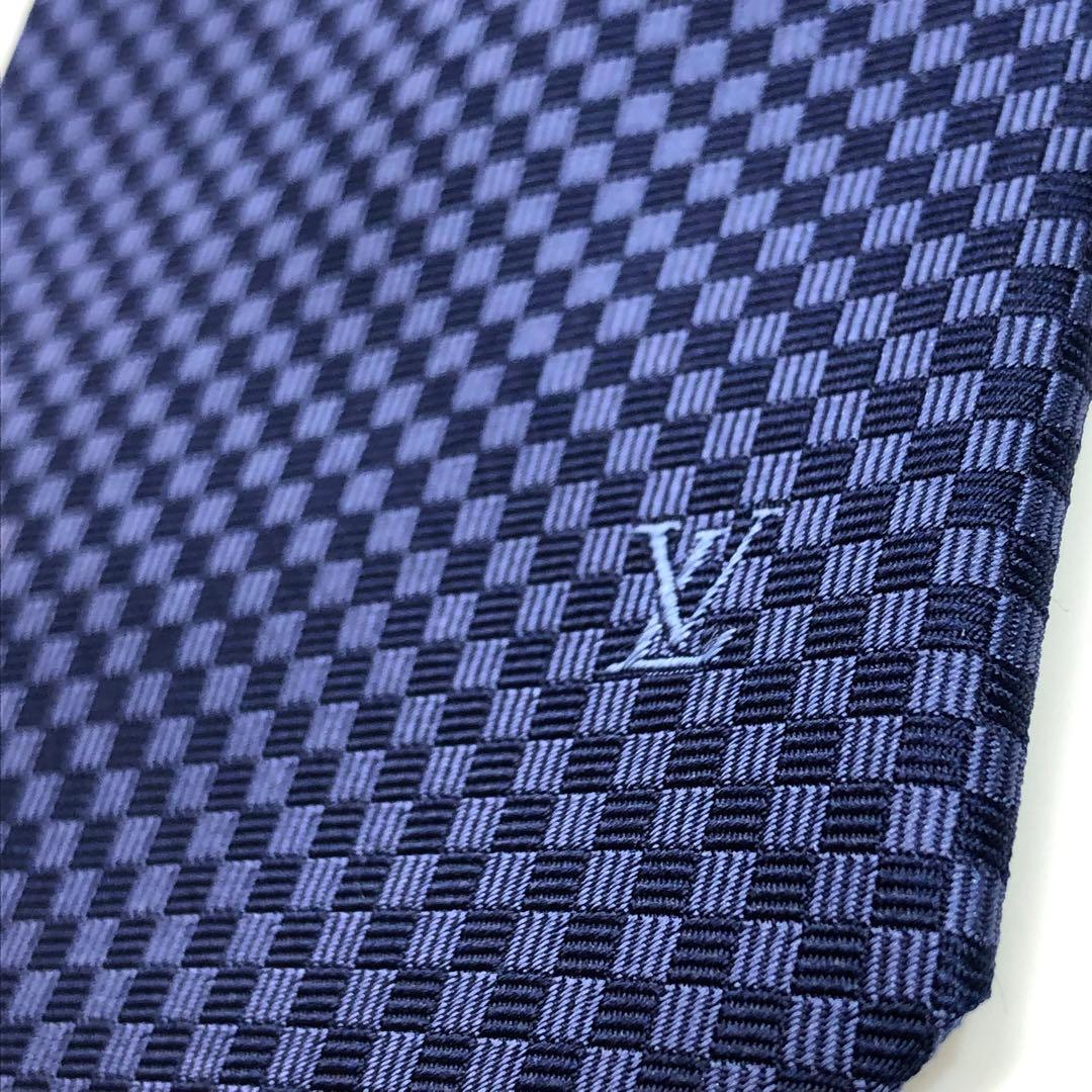 【carina様】未使用✨箱/タグ付 ルイヴィトン ネクタイ・マイクロダミエ