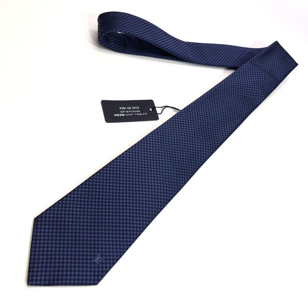 【carina様】未使用✨箱/タグ付 ルイヴィトン ネクタイ・マイクロダミエ