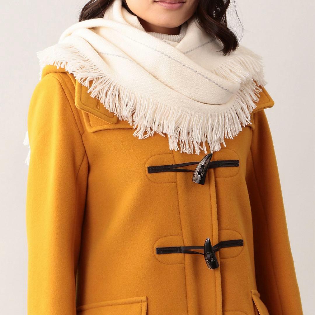 【新品タグ付】マッキントッシュロンドン　カシミヤフリンジマフラー